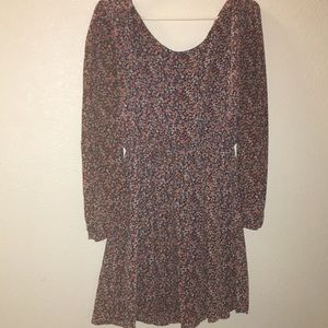 Long Sleeve Floral Dress